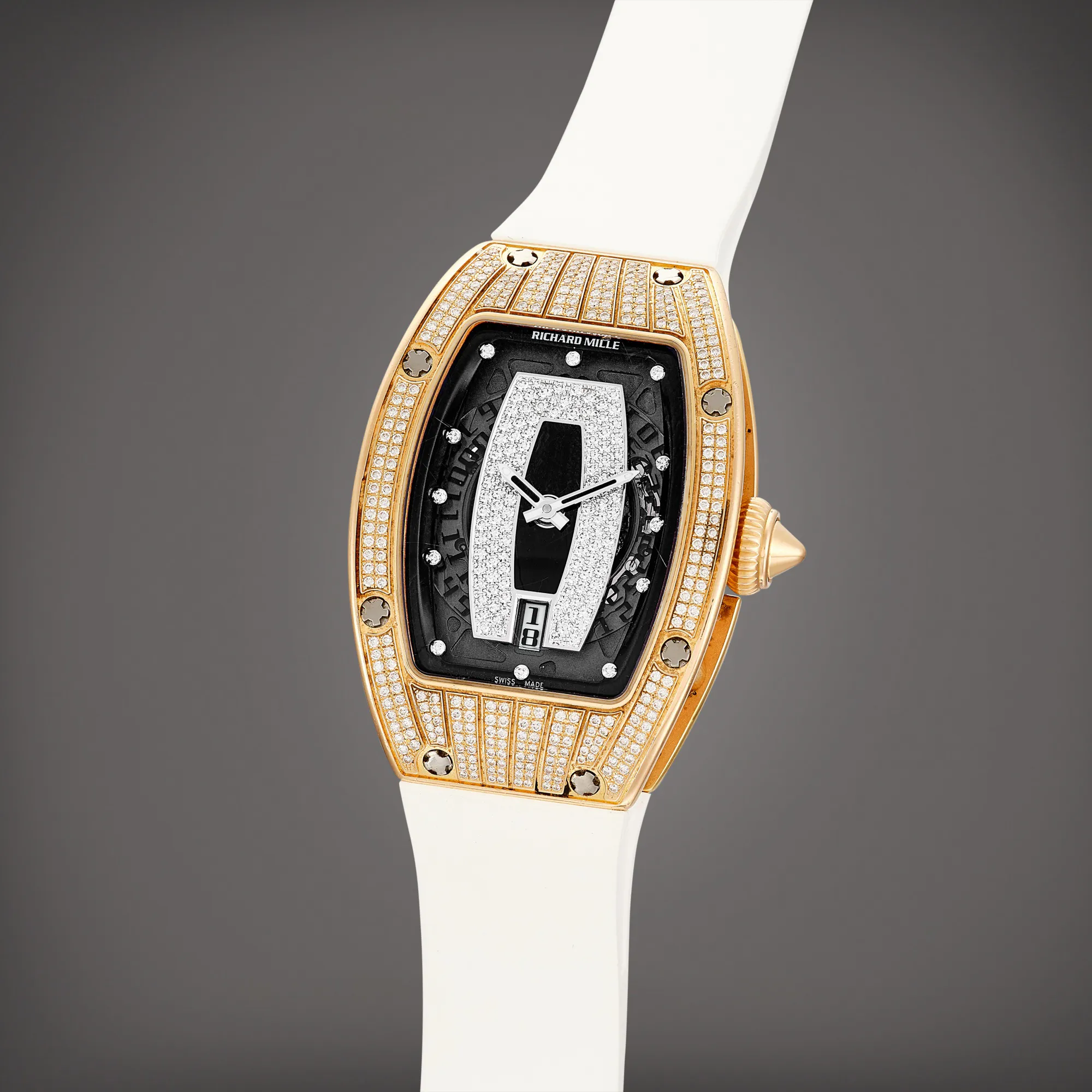 Richard Mille RM 007 45mm Rose gold Semi-skeletonized 1