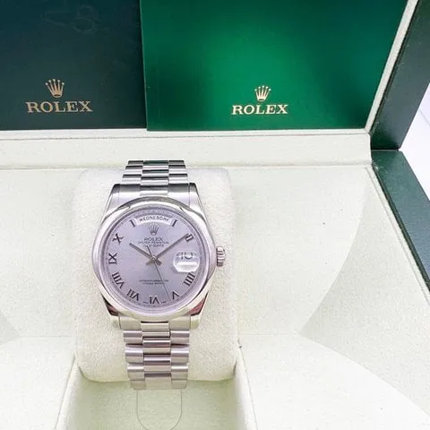 Rolex Day-Date 36 118239 36mm White gold Rhodium