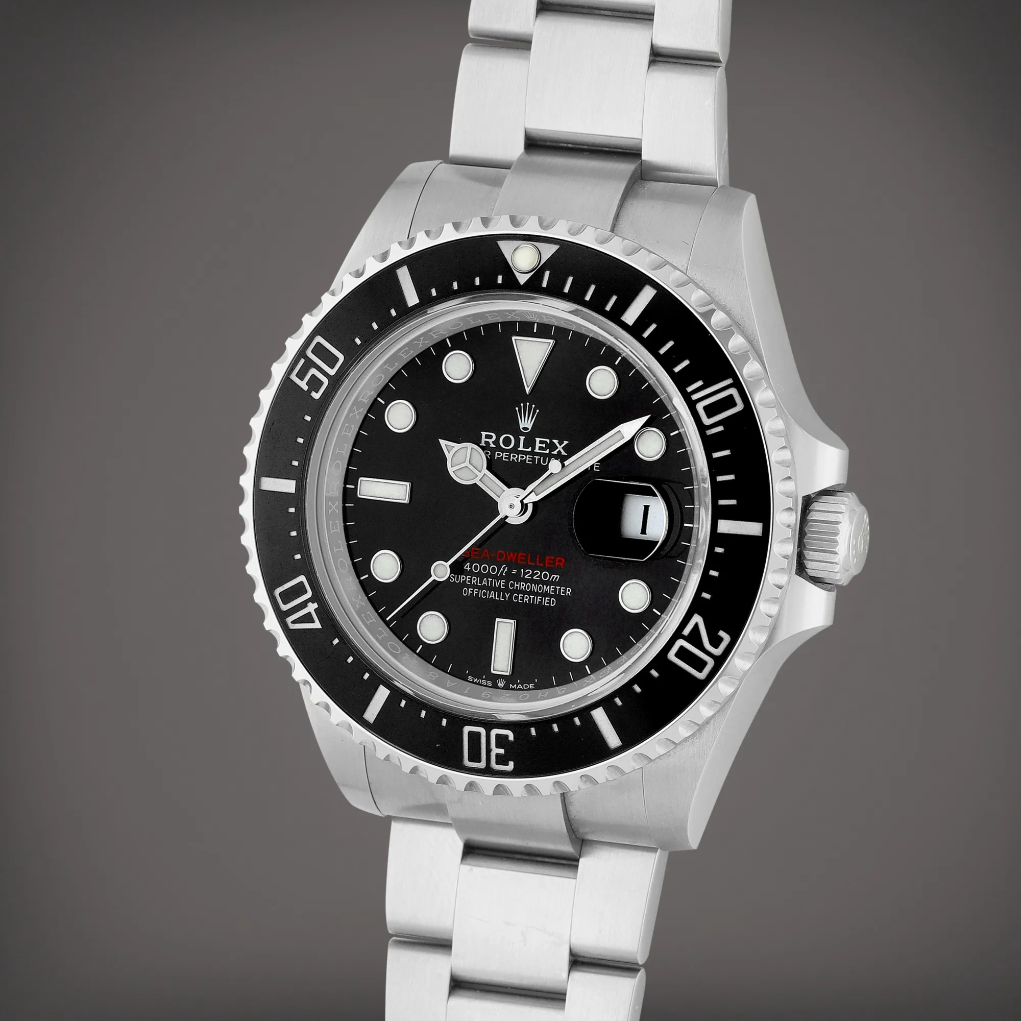 Rolex Sea-Dweller 126600 43mm Stainless steel Black 1