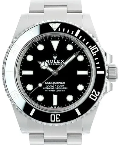 Rolex Submariner 124060 41mm Stainless steel Black