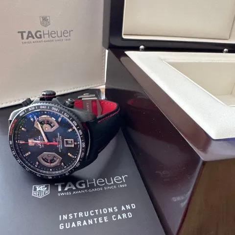 TAG Heuer Carrera CAV518B.FC6237 43mm Titanium Black