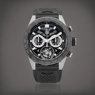 TAG Heuer Carrera CAR5A8Y Ceramic and Titanium Black