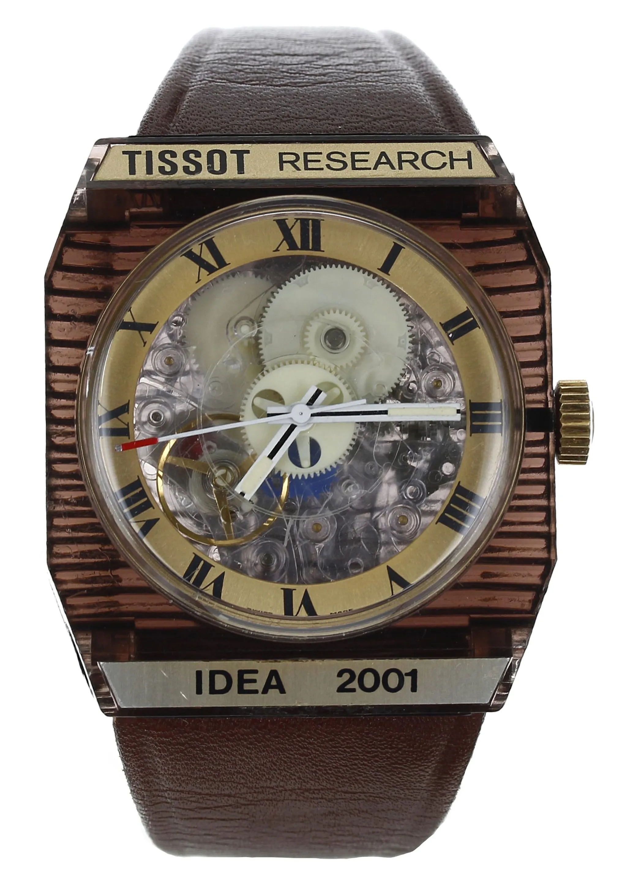 Tissot Research Idea 2001 Tissot 39mm Plastic Skeletonized