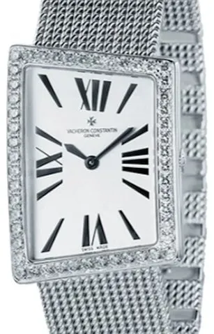 Vacheron Constantin 1972 25520 23.3mm White gold Silver