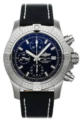 Breitling Avenger A13385101C1X1 43mm Stainless steel Blue