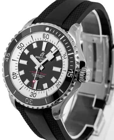 Breitling Superocean A17376211B1S1 44mm Stainless steel Black