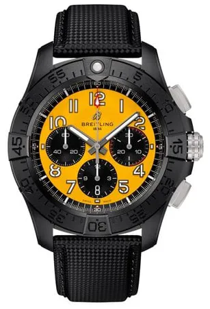 Breitling Avenger SB0147101I1X2 44mm Black ceramic Yellow