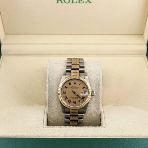 Rolex Datejust 68279 31mm White gold Champagne