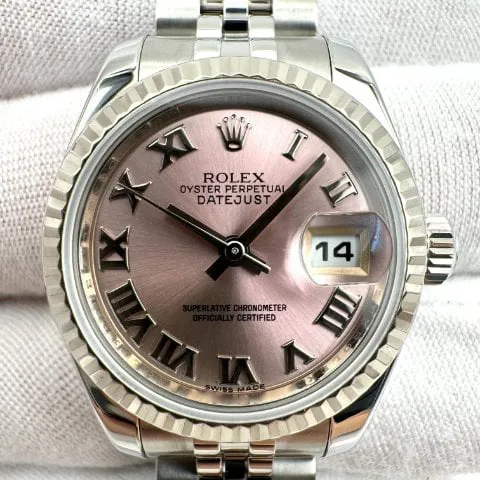 Rolex Lady-Datejust 179174 26mm Stainless steel Pink