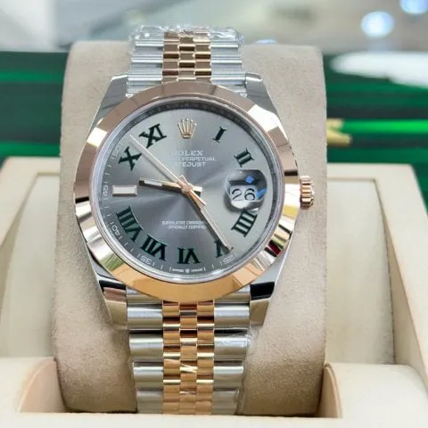 Rolex Datejust 41 126301 41mm Yellow gold and Stainless steel Gray