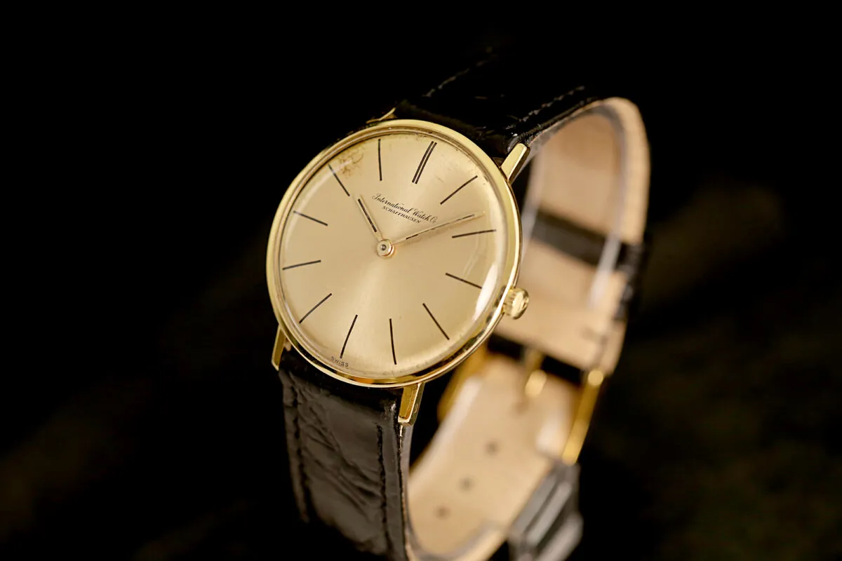 IWC Vintage 1216 36mm Yellow gold Goldenes 5