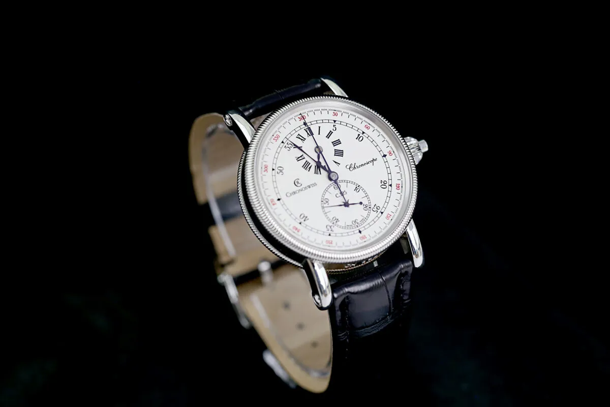 Chronoswiss Chronoscope CH 1523 38mm Stahl 1