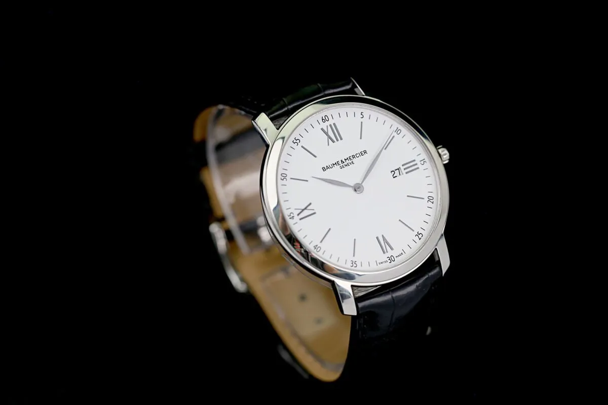 Baume & Mercier Classima M0A10097 39mm Stahl Weiß 9