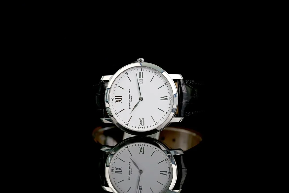 Baume & Mercier Classima M0A10097 39mm Stahl Weiß 4