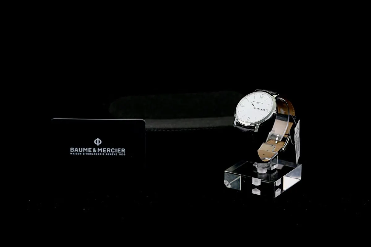 Baume & Mercier Classima M0A10097 39mm Stahl Weiß 8