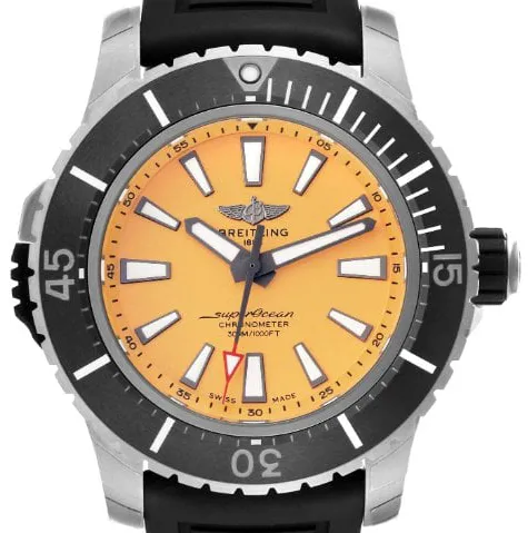 Breitling Superocean E17369241I1S1 48mm Titanium Yellow