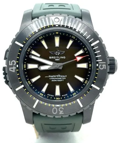 Breitling Superocean V17369241L1S2 48mm Titanium Green