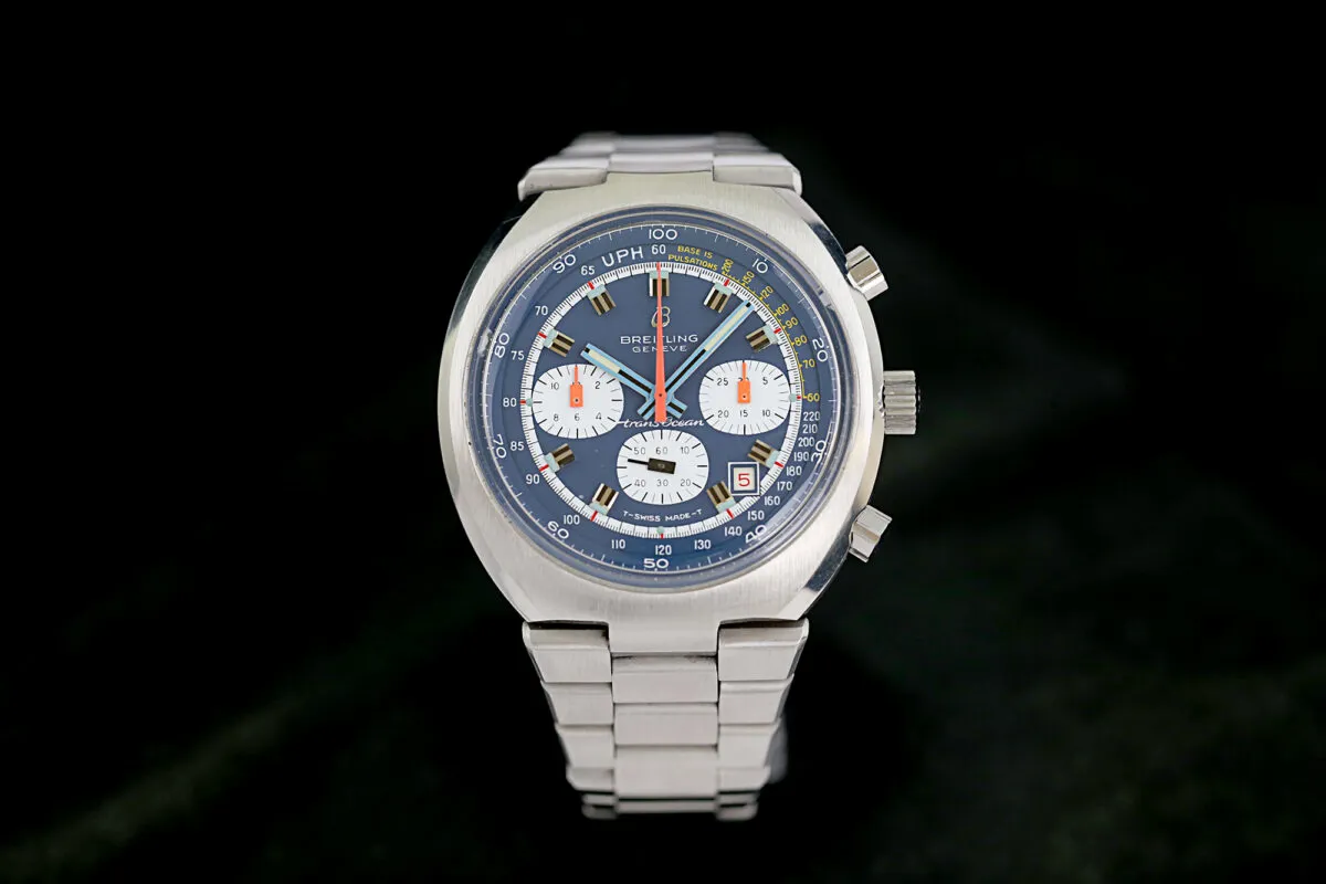 Breitling Transocean 7102 42mm Stahl Tritium