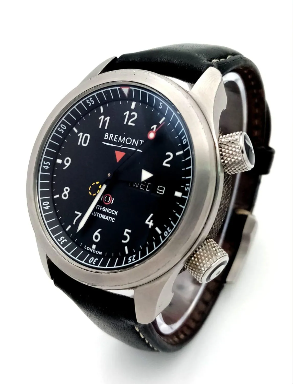 Bremont 42mm Stainless steel Black