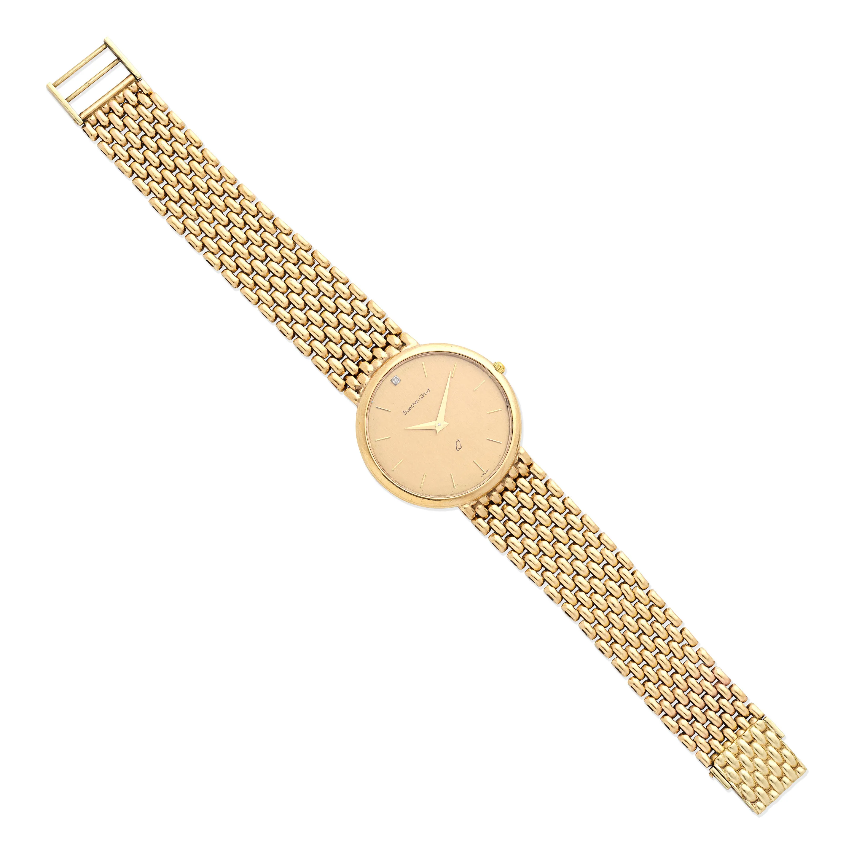 Bueche-Girod 33mm Yellow gold Champagne 1