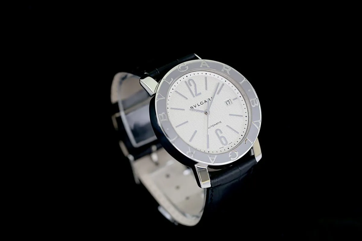 Bulgari Bulgari BB42SLAUTO 42mm Stahl Silber 2