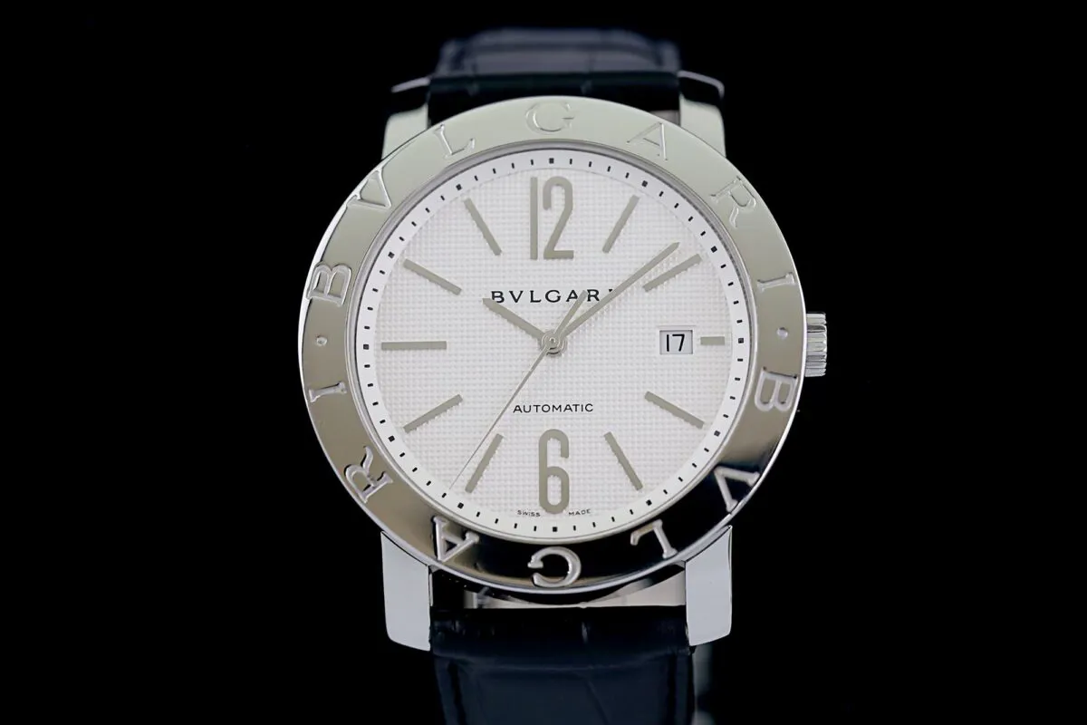 Bulgari Bulgari BB42SLAUTO 42mm Stahl Silber 3