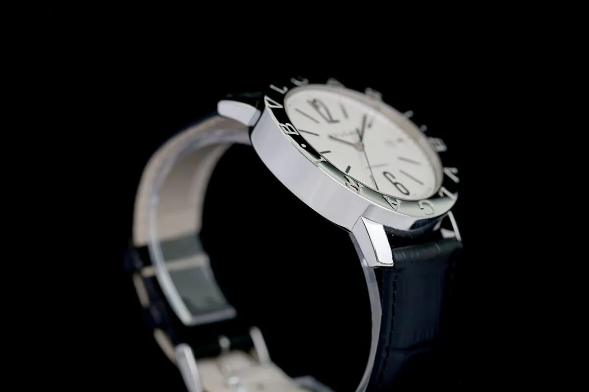 Bulgari Bulgari BB42SLAUTO 42mm Stahl Silber 4