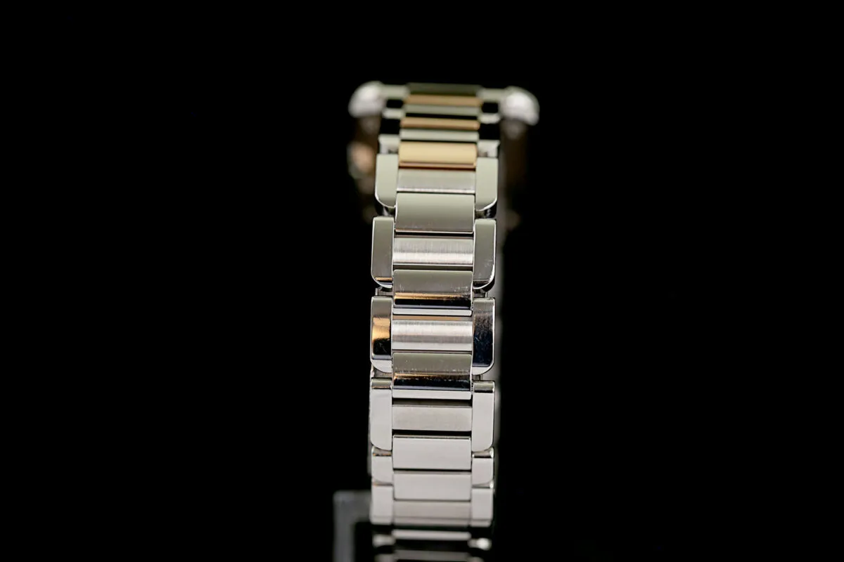 Cartier Tank 3485 23.5mm Stahl Silber 6