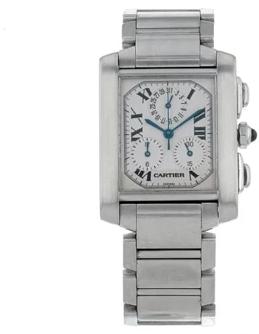 Cartier Cougar 2303 7mm Stainless steel White