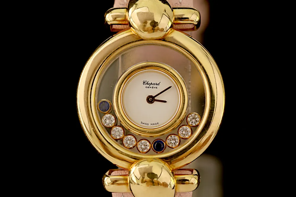 Chopard Casmir 9mm Yellow gold Weiß 2