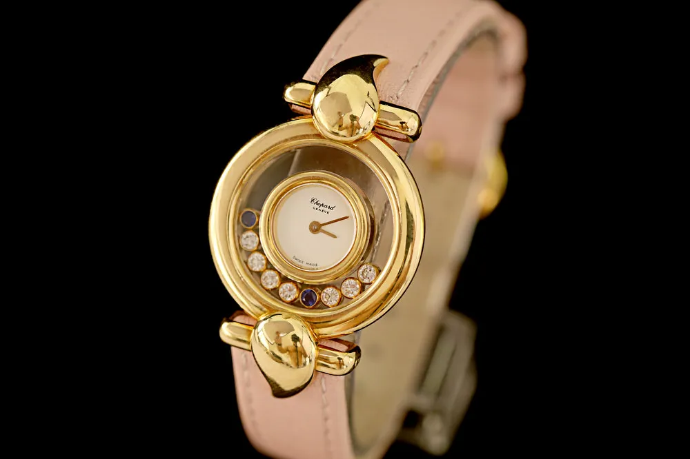 Chopard Casmir 9mm Yellow gold Weiß 3