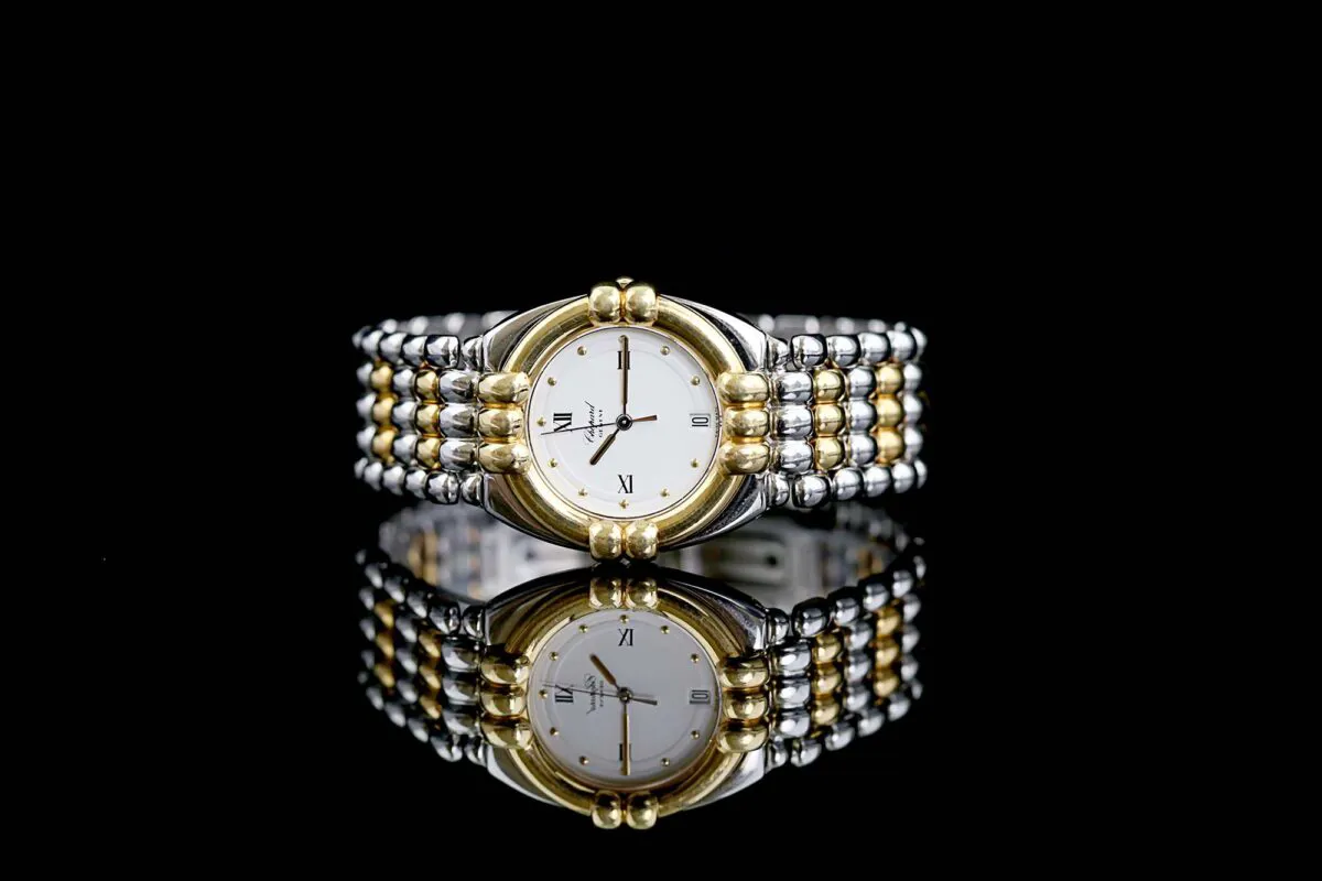 Chopard Gstaad 33/8120 32mm Yellow gold Weißes 2