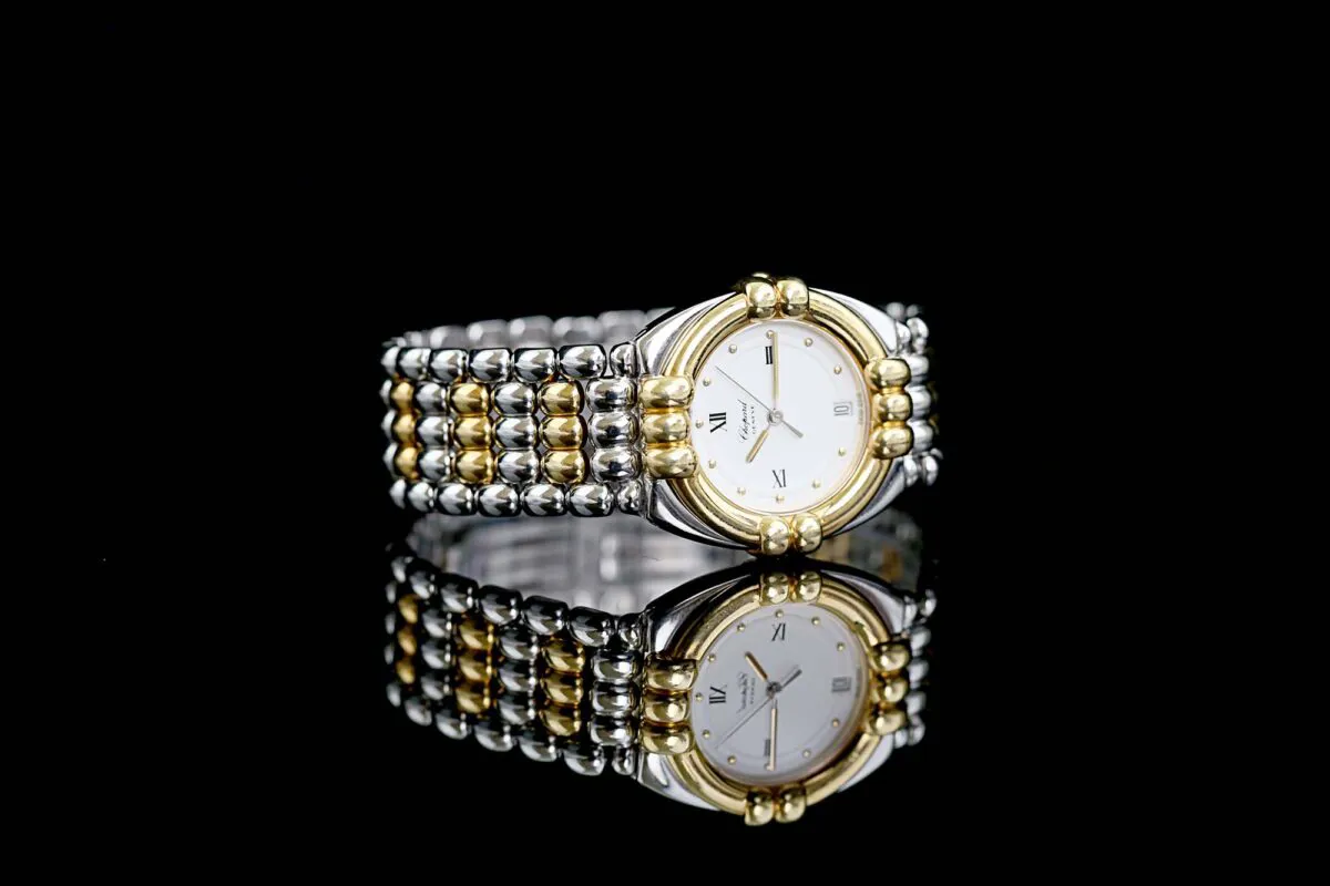 Chopard Gstaad 33/8120 32mm Yellow gold Weißes 3