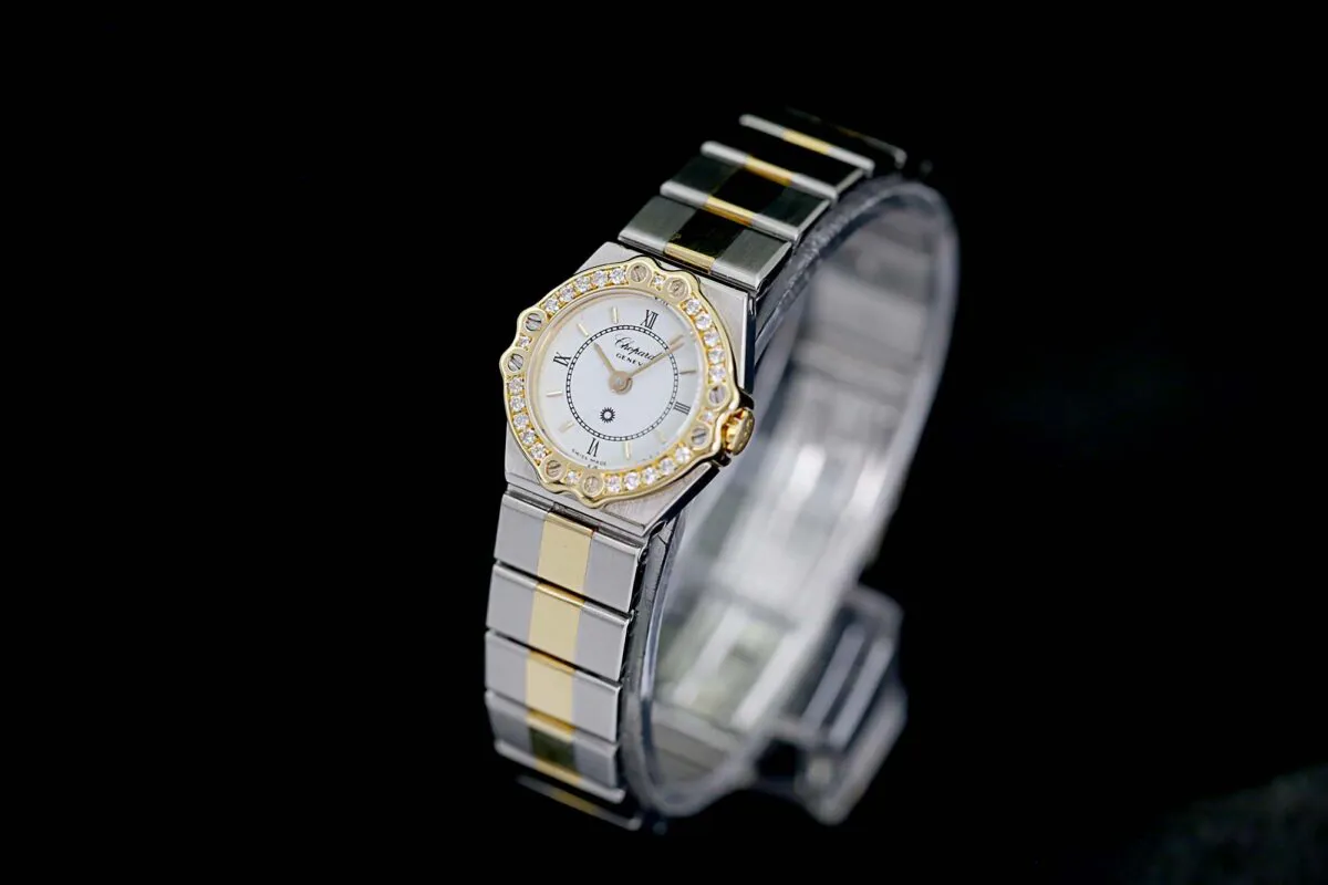 Chopard St. Moritz 8067 16mm Yellow gold weißes 3