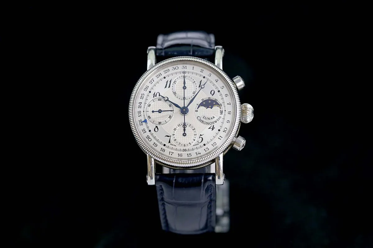 Chronoswiss Chronograph CH 7523 38mm Stahl