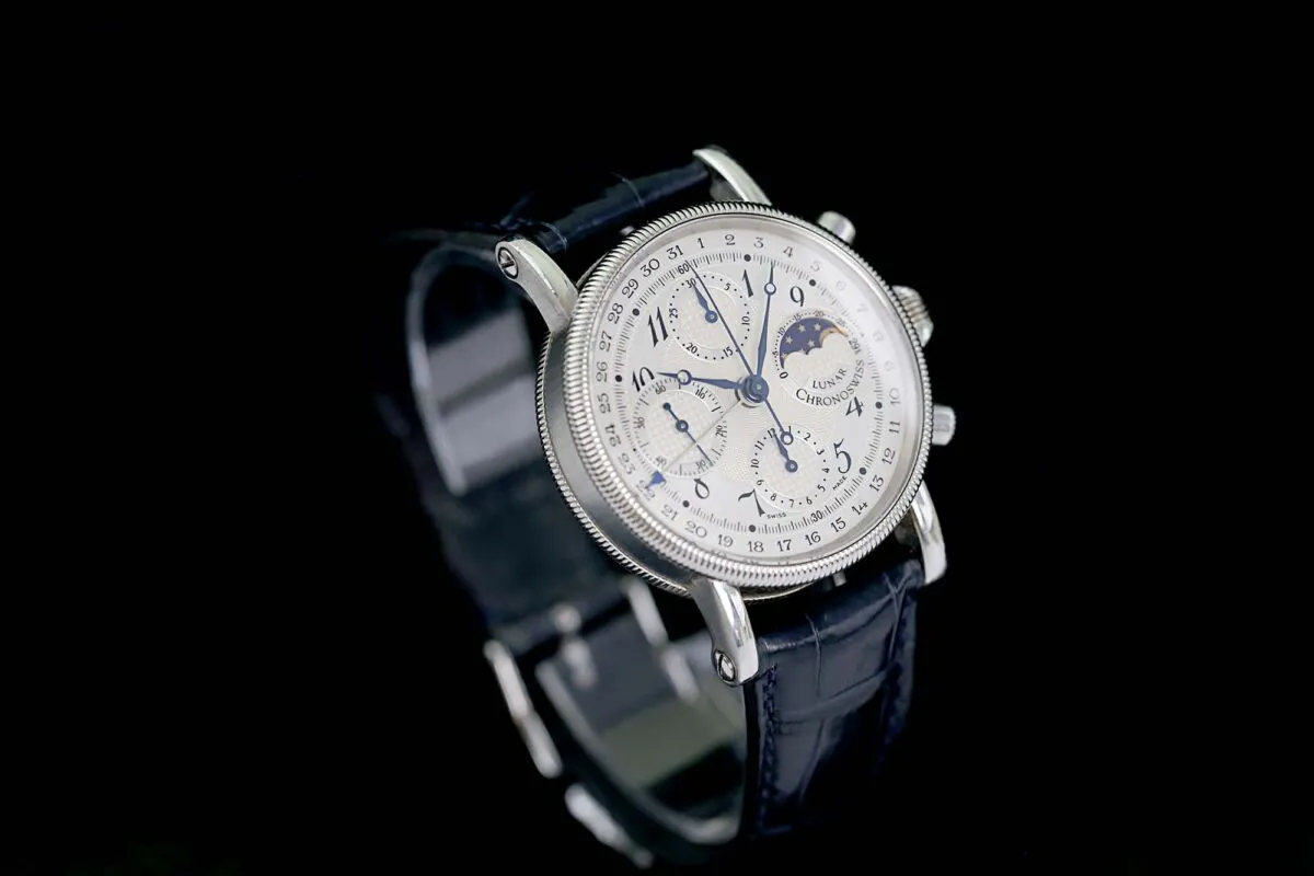 Chronoswiss Chronograph CH 7523 38mm Stahl 2