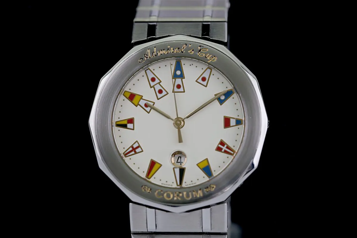 Corum Admiral's Cup 99.810.20 V-50 B 35mm Stahl Weiß 3