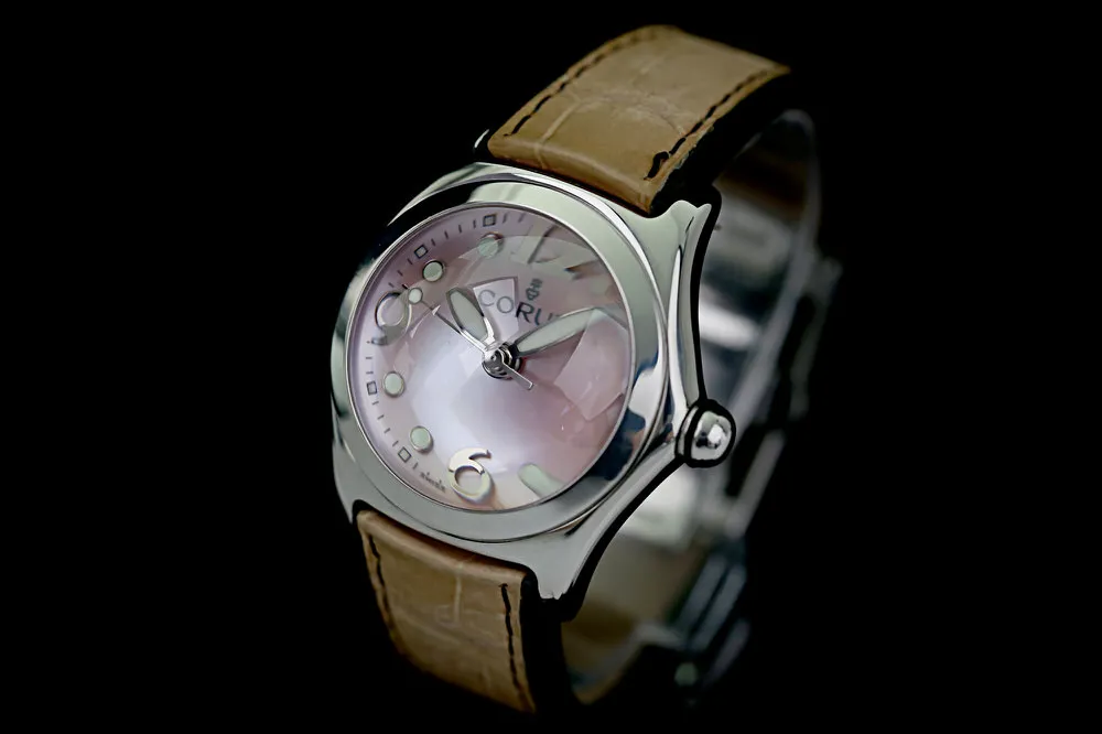 Corum Bubble 39.150.20 40mm Stahl Rose 1