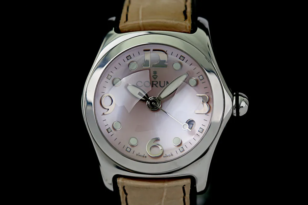 Corum Bubble 39.150.20 40mm Stahl Rose 2