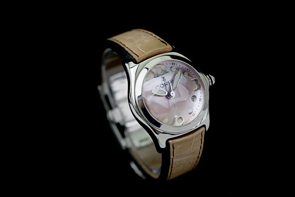 Corum Bubble 39.150.20 40mm Stahl Rose 3