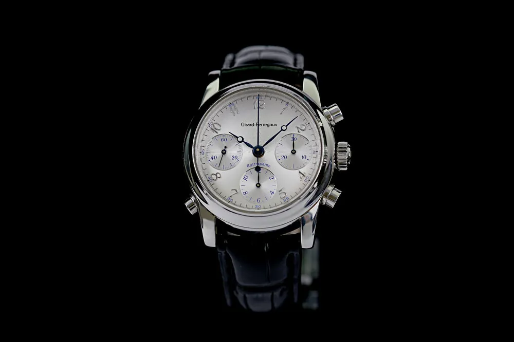 Girard-Perregaux 9010 39mm Stahl Silber