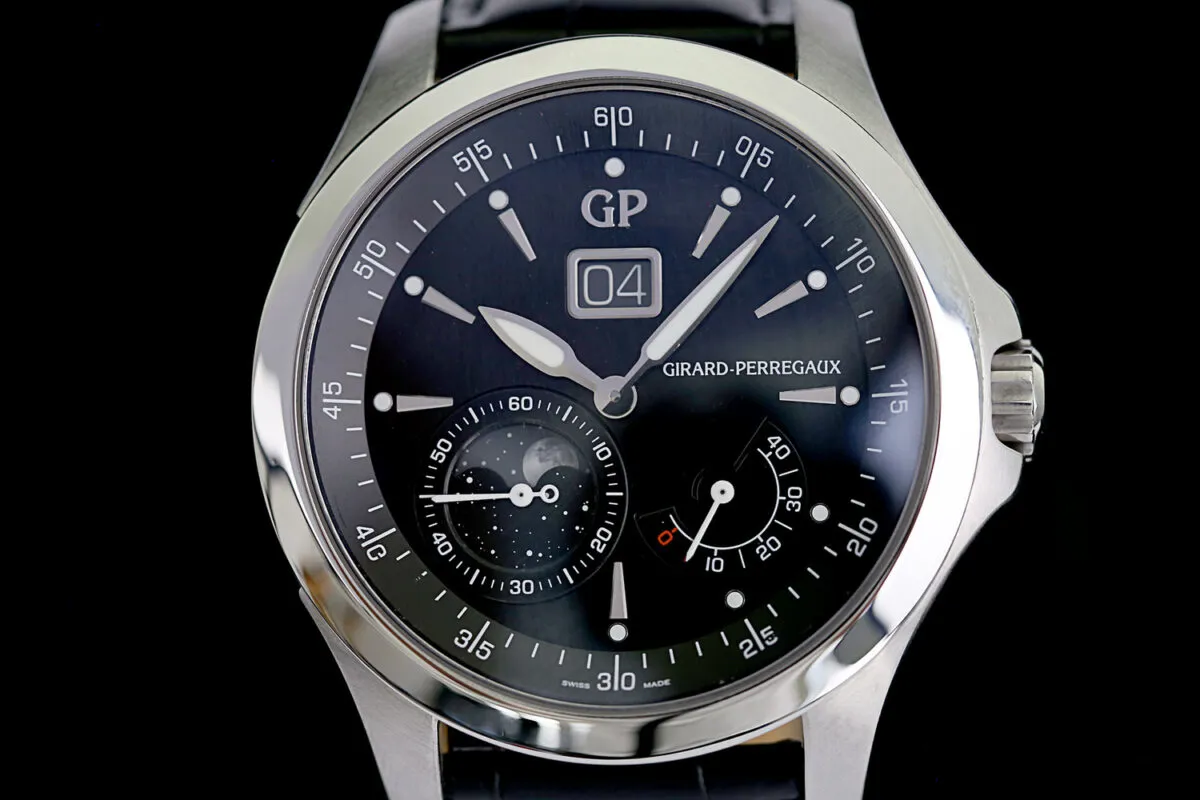 Girard-Perregaux Traveller 49650 Stahl Schwarz 11