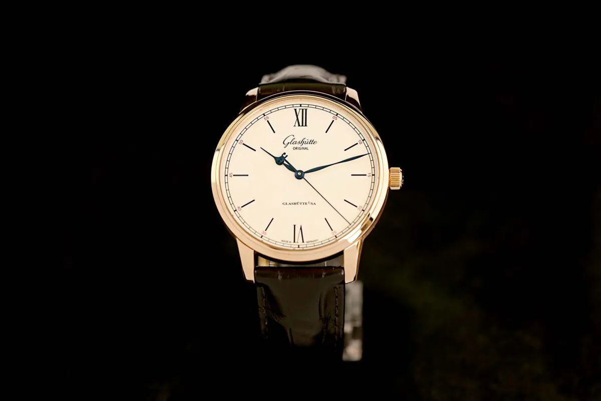 Glashütte Senator Automatic 39-59-01-05-04 40mm Rose gold