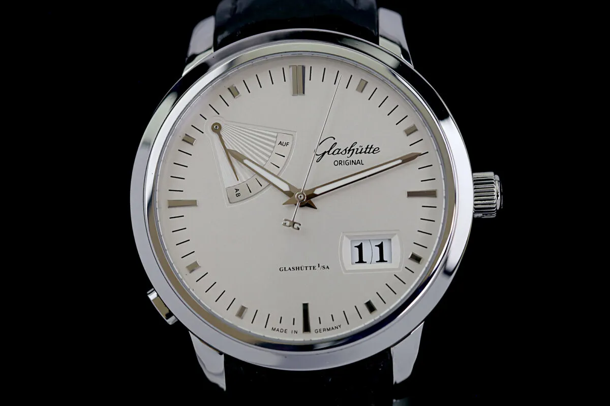 Glashütte Senator 100-01-13-02-04 40.5mm Stahl 3