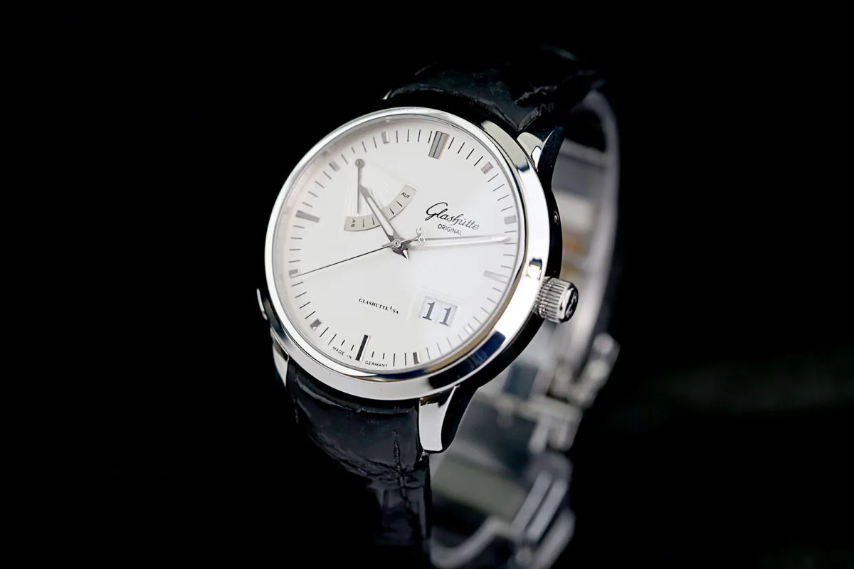 Glashütte Senator 100-01-13-02-04 40.5mm Stahl 4