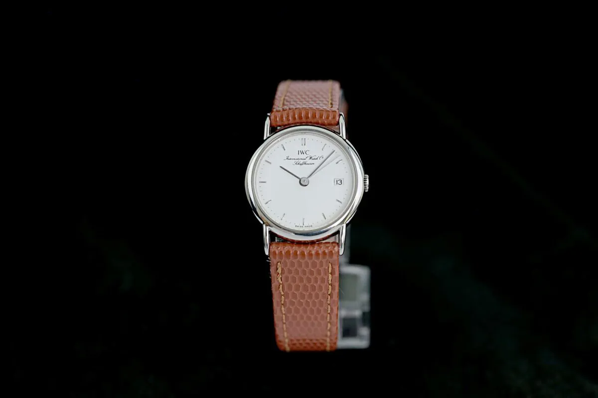 IWC Portofino Lady IW4531 25mm Stahl Weiß