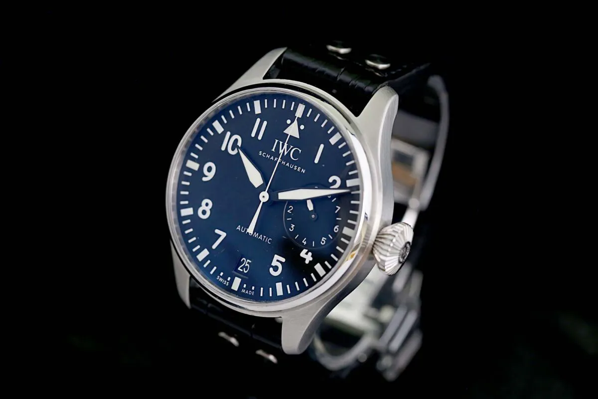 IWC Große Fliegeruhr IW5009 46.2mm Stahl Schwarzes 1