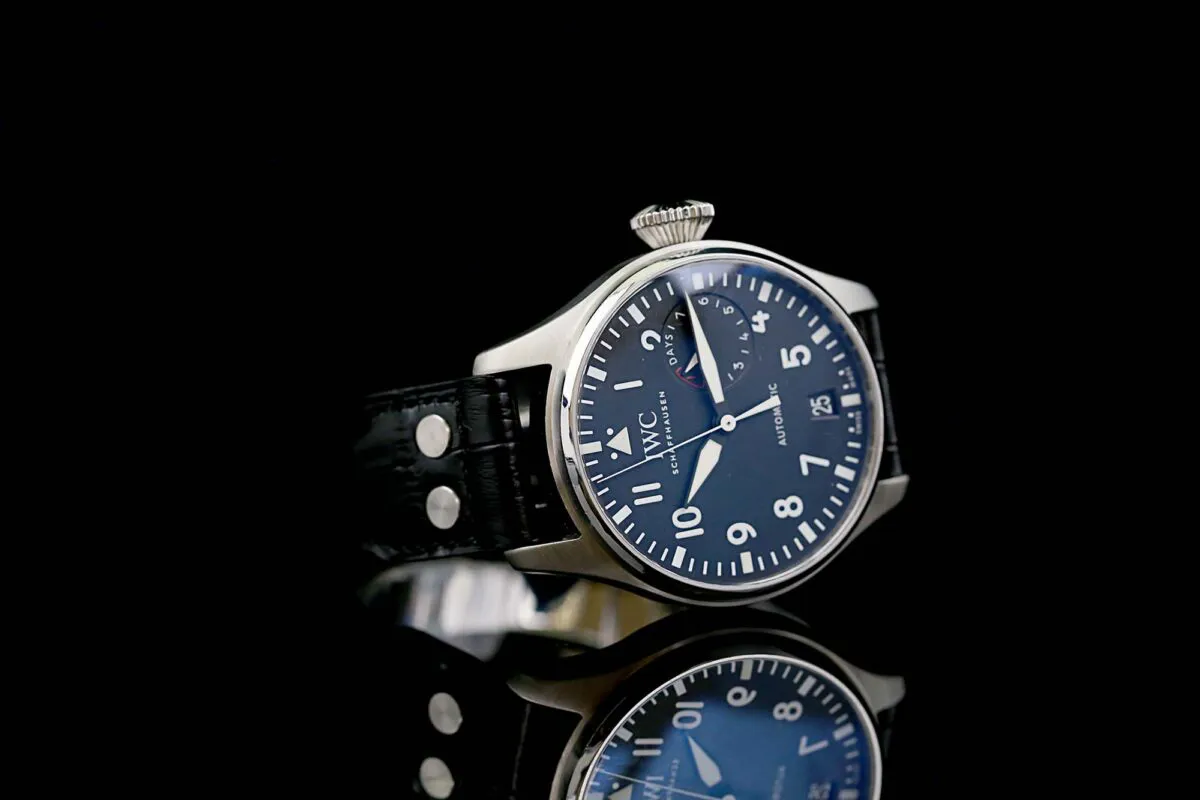 IWC Große Fliegeruhr IW5009 46.2mm Stahl Schwarzes 9