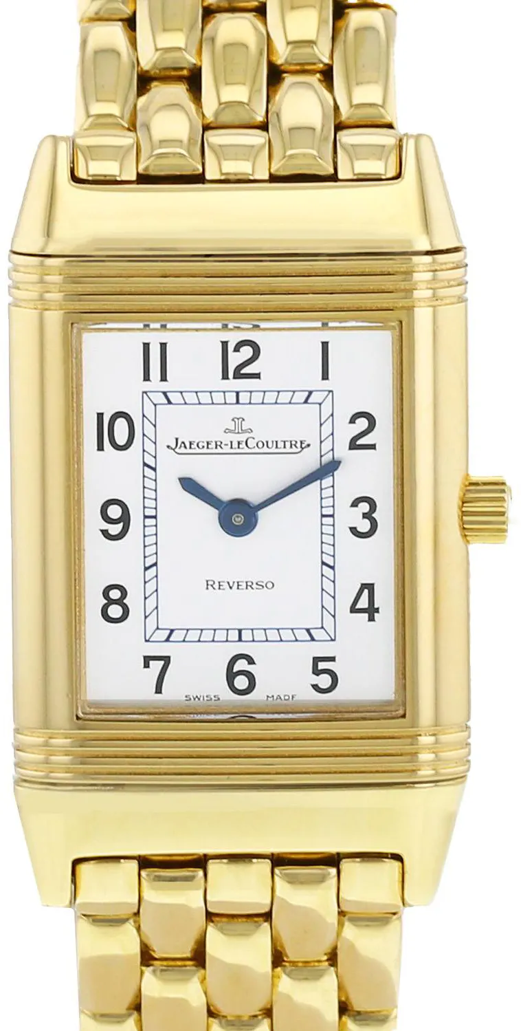 Jaeger-LeCoultre Reverso 260.1.86 20mm Yellow gold Silver