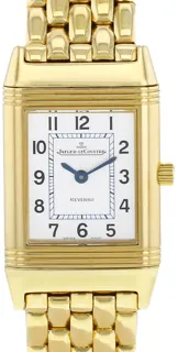 Jaeger-LeCoultre Reverso 260.1.86 Yellow gold Silver